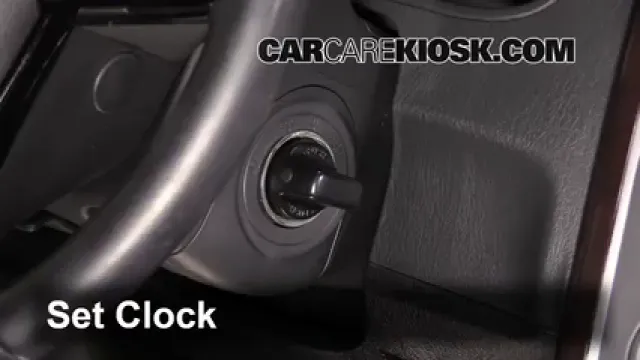 2014 Mazda CX-9 Touring 3.7L V6 Sport Utility (4 Door) Clock Set Clock